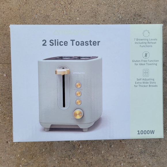 ambiano Kitchen Ambiano 00w 2 Slice Toaster Poshmark